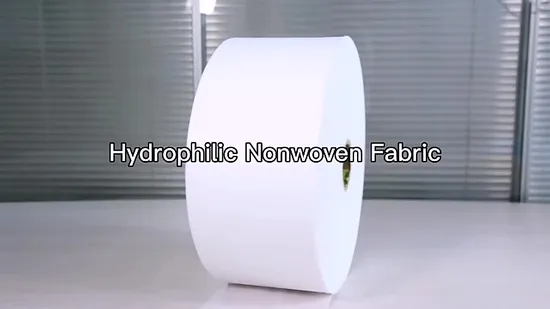 Hotsale 100% PP Spunbond Hydrophilic Fabric for Diaper Making