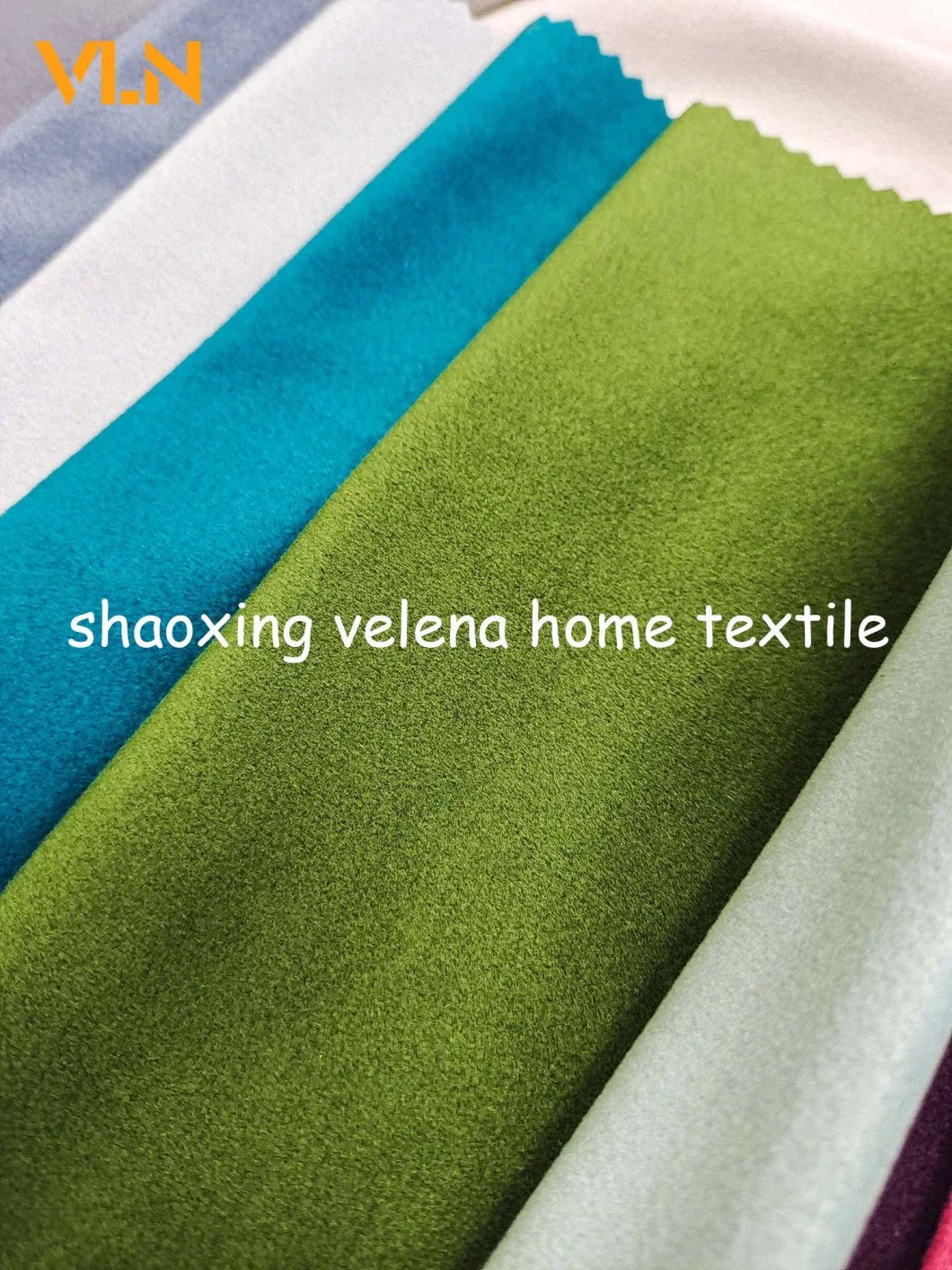 New Arrival 100%Polyester DTY Holland Velvet Plain Dyed Home Textile Furniture Upholstery Sofa Curtain Fabric